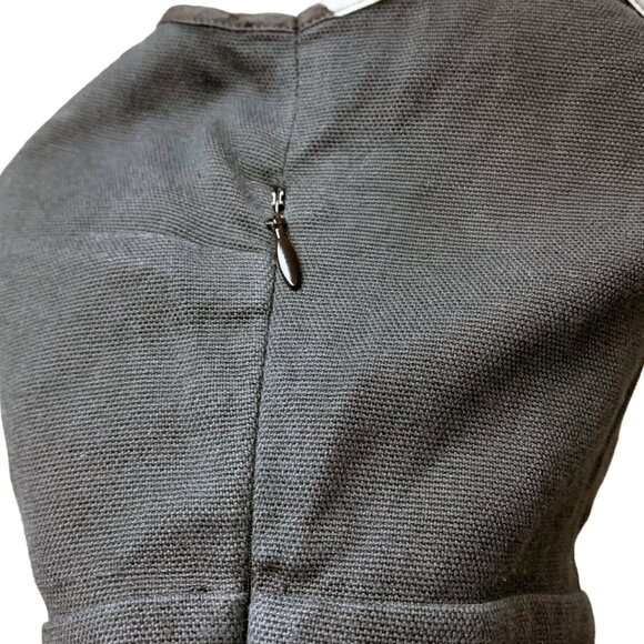 LAVIA 18 by Piazza Sempione Black Double V Neck Sleeveless Midi Dress‎ - Picture 6 of 12